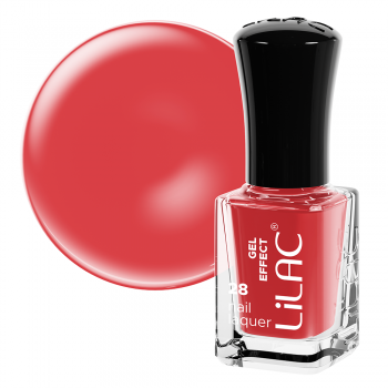 Lac de unghii Lilac, Gel Effect, 6 g, Red intuition