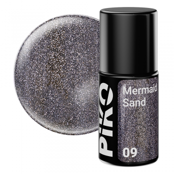 Oja semipermanenta Piko, Mermaid Sand, 7 g, 09, Black Glimmer