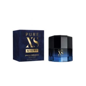 Apa de toaleta pentru barbati, Paco Rabanne, Pure XS Night, 50 ml