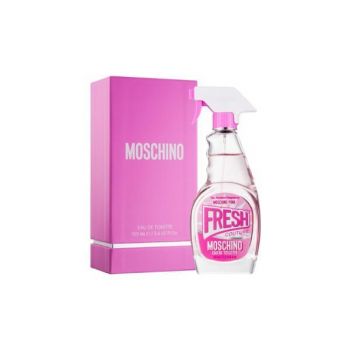 Apa de toaleta pentru femei, Moschino, Pink Fresh Couture, 100 ml