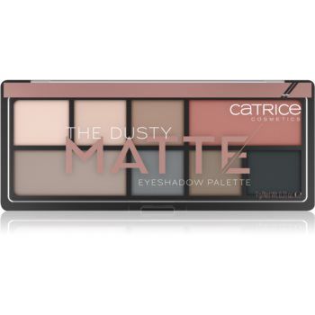 Catrice The Dusty Matte paletă cu farduri de ochi