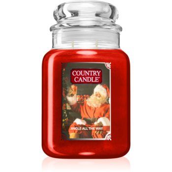 Country Candle Jingle All The Way lumânare parfumată Country Candle Jingle All The Way lumânare parfumată