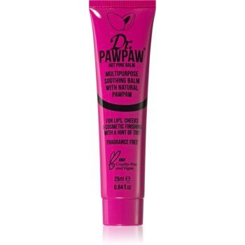 Dr. Pawpaw Hot Pink balsam tonic pentru buze si obraji de firma original