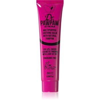 Dr. Pawpaw Hot Pink balsam tonic pentru buze si obraji