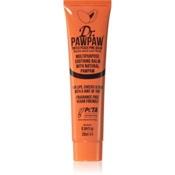 Dr. Pawpaw Peach Pink balsam tonic pentru buze si obraji