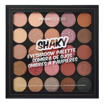Paleta 25 culori fard de pleoape Shaky Magic Studio 60754, 25g