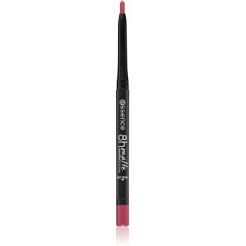 essence 8h Matte Comfort dermatograf mat de buze cu ascutitoare