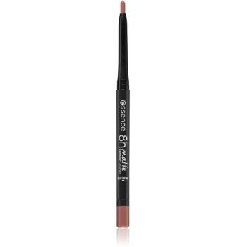 essence 8h Matte Comfort dermatograf mat de buze cu ascutitoare