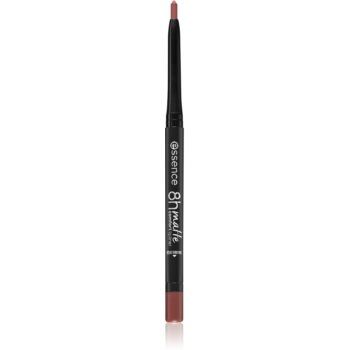 essence 8h Matte Comfort dermatograf mat de buze cu ascutitoare