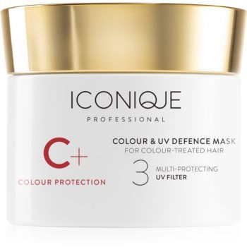 ICONIQUE Professional C+ Colour Protection Colour & UV defence mask mască hidratantă pentru păr pentru protecția culorii