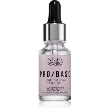 MUA Makeup Academy PRO/BASE Rose baza de machiaj iluminatoare cu extracte de trandafiri salbatici de firma originala