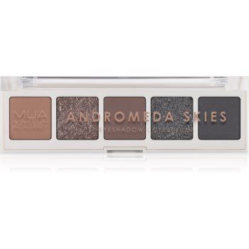 MUA Makeup Academy Professional 5 Shade Palette paletă cu farduri de ochi