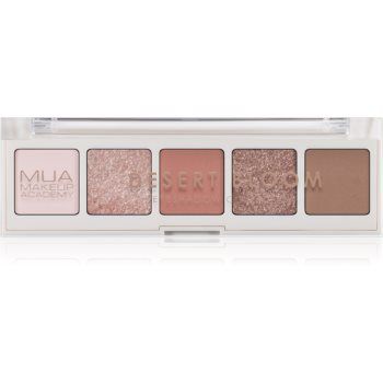 MUA Makeup Academy Professional 5 Shade Palette paletă cu farduri de ochi