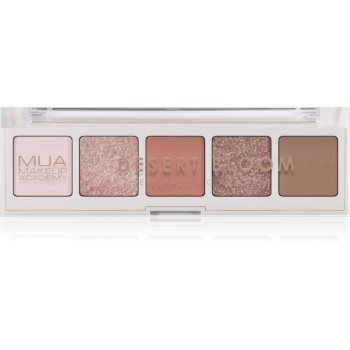 MUA Makeup Academy Professional 5 Shade Palette paletă cu farduri de ochi