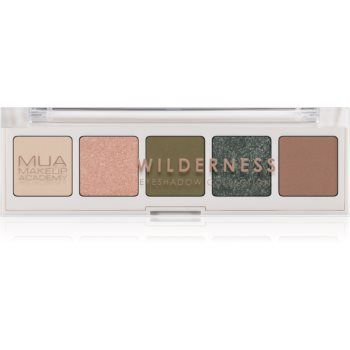 MUA Makeup Academy Professional 5 Shade Palette paletă cu farduri de ochi