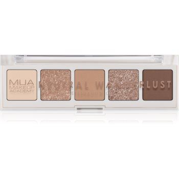 MUA Makeup Academy Professional 5 Shade Palette paletă cu farduri de ochi