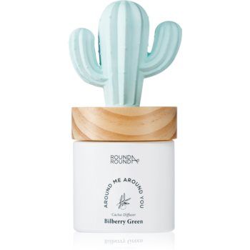 ROUND A‘ROUND Cactus Manse - Bilberry Green aroma difuzor cu rezervã ieftin