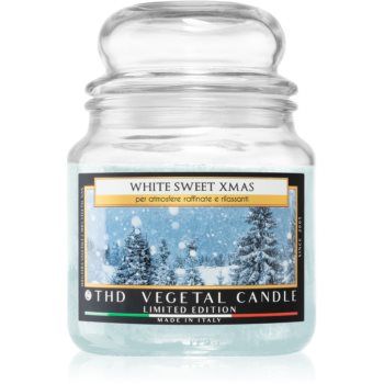 THD Vegetal White Sweet Xmas lumânare parfumată ieftin