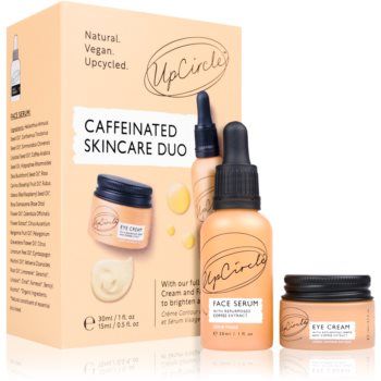 UpCircle Caffeinated Skincare Duo set cadou (pentru luminozitate si hidratare) ieftin