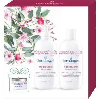 Barnängen Oil Intense set cadou cu aromă de trandafiri