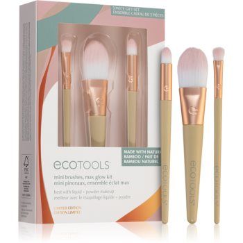 EcoTools Glow Collection Max Glow set de mini-pensule