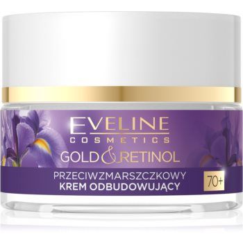 Eveline Cosmetics Gold & Retinol Cremă regeneratoare împotriva ridurilor 70+