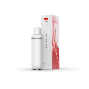 Gel de curatare pentru ten mixt Dermia Cleansing Gel efect de luminozitate 120 ml Refill bottle