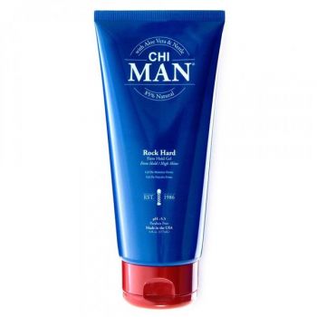 Gel de Par cu Fixare Puternica - Chi Man Rock Hard - Firm Hold Gel, 177 ml