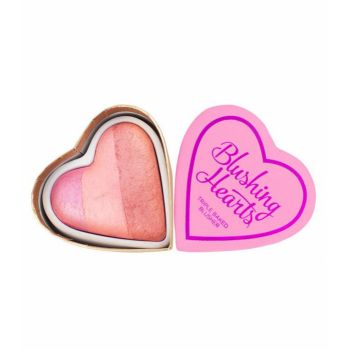 Iluminator Makeup Revolution Blushing Hearts Triple Baked, 10 g