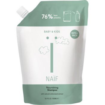 Naif Baby & Kids Nourishing Shampoo Refill sampon hranitor pentru nou-nascuti si copii