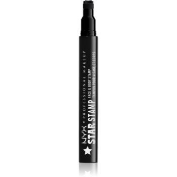 NYX Professional Makeup Limited Edition Halloween 2022 Cirque Du Tricks Star Stamp ștampilă de tatuaj corp si fata
