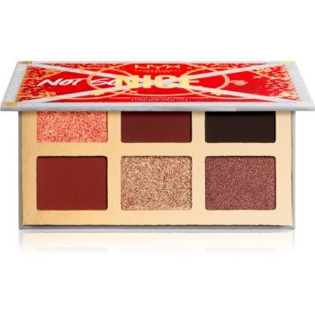 NYX Professional Makeup Limited Edition Xmass Mrs Claus Oh Deer Shadow Palette paletă cu farduri de ochi