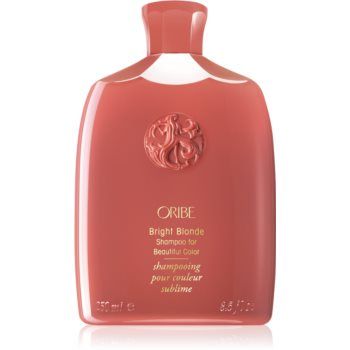 Oribe Bright Blonde sampon violet neutralizeaza tonurile de galben