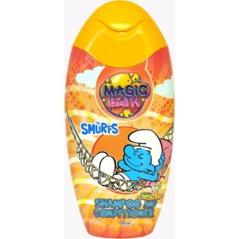 The Smurfs Magic Bath Shampoo & Conditioner sampon si balsam pentru copii