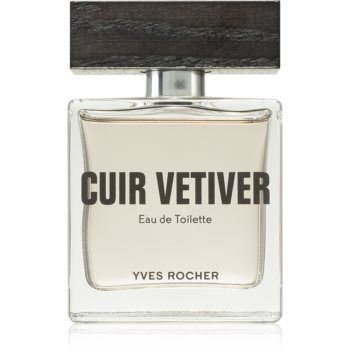 Yves Rocher Cuir Vétiver Eau de Toilette pentru bărbați