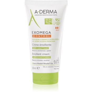 A-Derma Exomega Control Emollient Cream crema de corp pentru piele foarte sensibila sau cu dermatita atopica