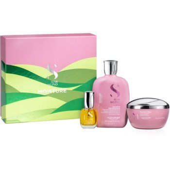 Alfaparf Milano Semi di Lino Moisture Kit set (pentru par uscat)