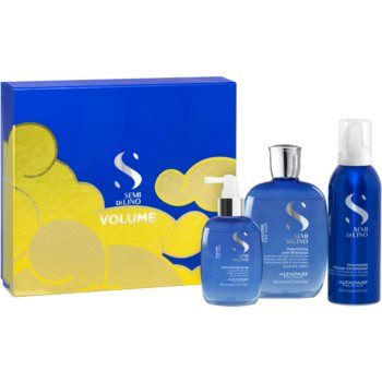 Alfaparf Milano Semi Di Lino Volumizing Kit set (pentru par fin)