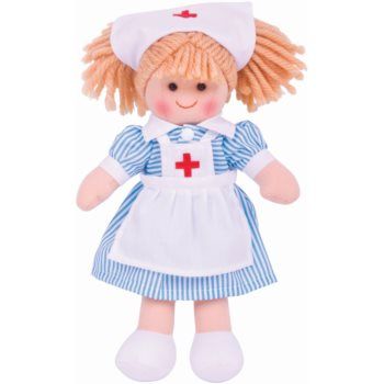 Bigjigs Toys Nurse Nancy păpușă
