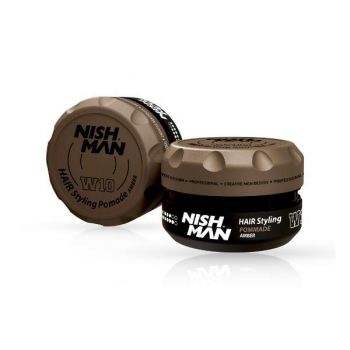Ceara lucioasa Nish Man W10, 100 ml