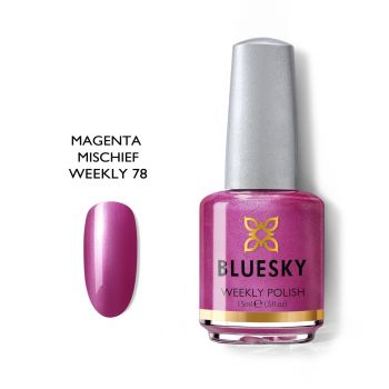 Lac de unghii Bluesky Magenta Mischief 15ml Lac de unghii Bluesky Magenta Mischief 15ml