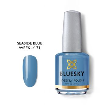 Lac de unghii Bluesky Seaside Blue 15ml