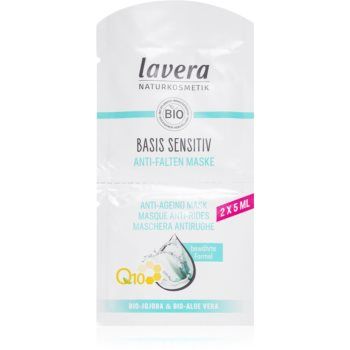 Lavera Basis Sensitiv Q10 Masca pentru ten anti riduri cu coenzima Q10