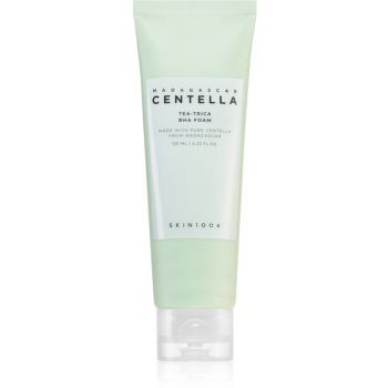 SKIN1004 Madagascar Centella Tea-Trica BHA Foam Spuma curatare intensa. pentru ten acneic