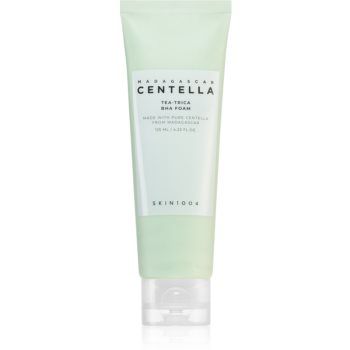 SKIN1004 Madagascar Centella Tea-Trica BHA Foam Spuma curatare intensa. pentru ten acneic