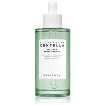 SKIN1004 Madagascar Centella Tea-Trica Relief Ampoule ser facial calmant pentru ten acneic