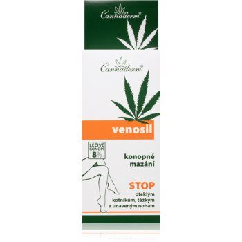 Cannaderm Venosil hemp lubrication unguent din canepa de firma originala