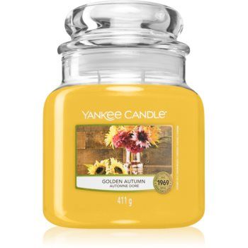 Yankee Candle Golden Autumn lumânare parfumată de firma original