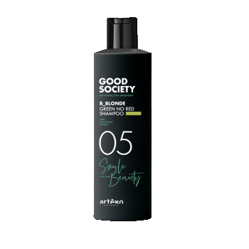 Artego Good Society - Sampon par blond cu pigment verde Green No Red 250ml