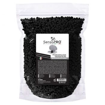 Ceara Epilat Elastica Granule SensoPRO Milano Brazilian Black Pearls, 500g la reducere